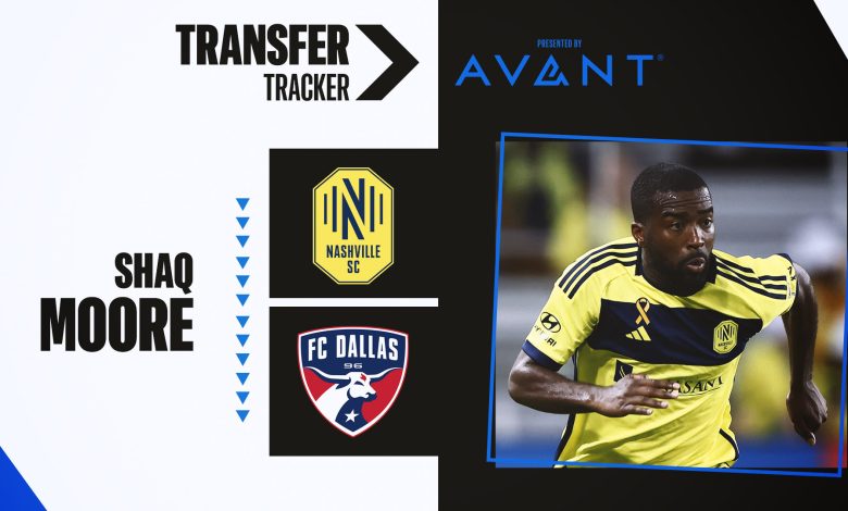 FC Dallas acquire Shaq Moore from Nashville SC